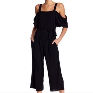 BLACK JUMPSUIT POCKETS & ZIPPER SMALL